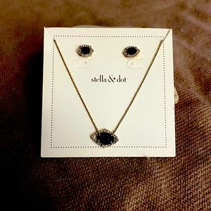 Navy jewelry set